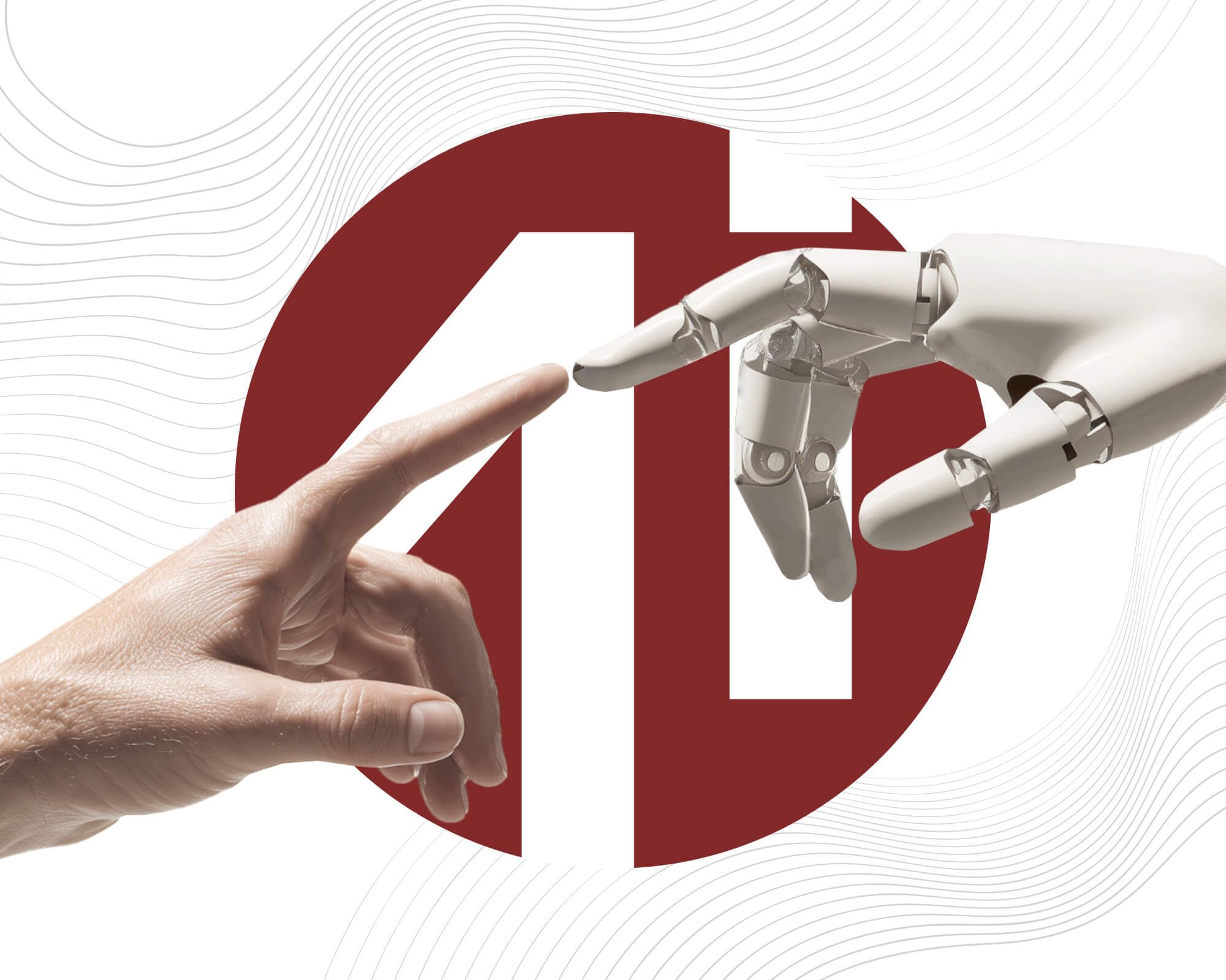 Айдентика AI-бренда с человеческим лицом